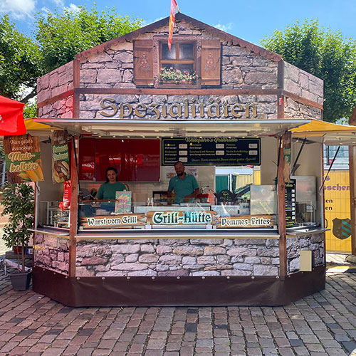 Unsere Grillhuette